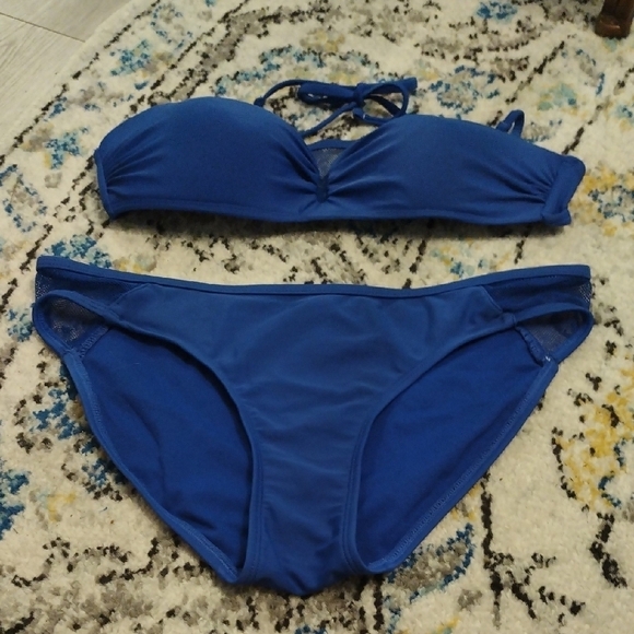 Blue Women's Swimwear Set - Picture 3 of 12